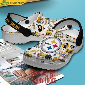 Here We Go Pittsburgh Steelers Crocs