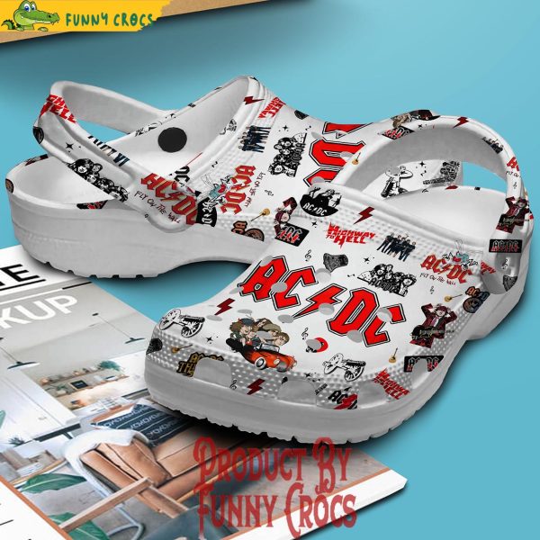 Highway To Hell ACDC Crocs Shoes