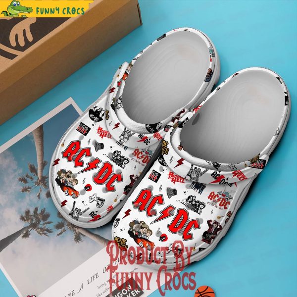 Highway To Hell ACDC Crocs Shoes