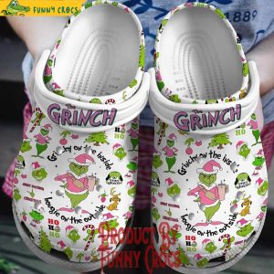 Ho Ho Ho Grinch For Christmas Crocs Shoes