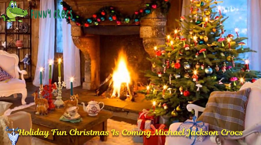 Holiday Fun Christmas Is Coming Michael Jackson Crocs