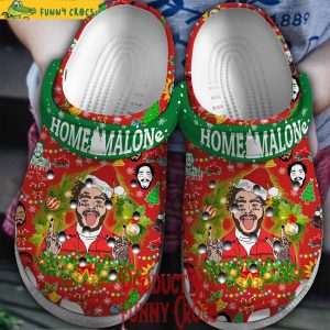 Home Malone Post Malone Christmas Crocs