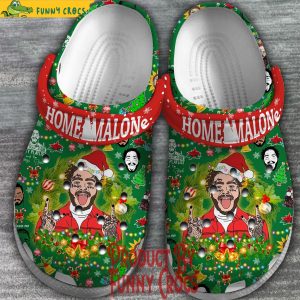 Home Malone Post Malone Christmas Green Crocs