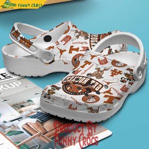 Hook Em Horns Texas Longhorns Crocs