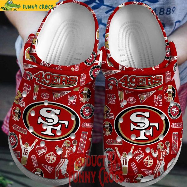 I love San Francisco 49ers Crocs