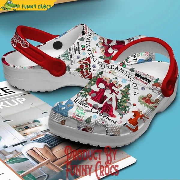 I’m Dreaming Of A White Christmas Crocs Shoes