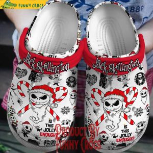 Jack Skellington Is This Jolly Enough Christmas Crocs