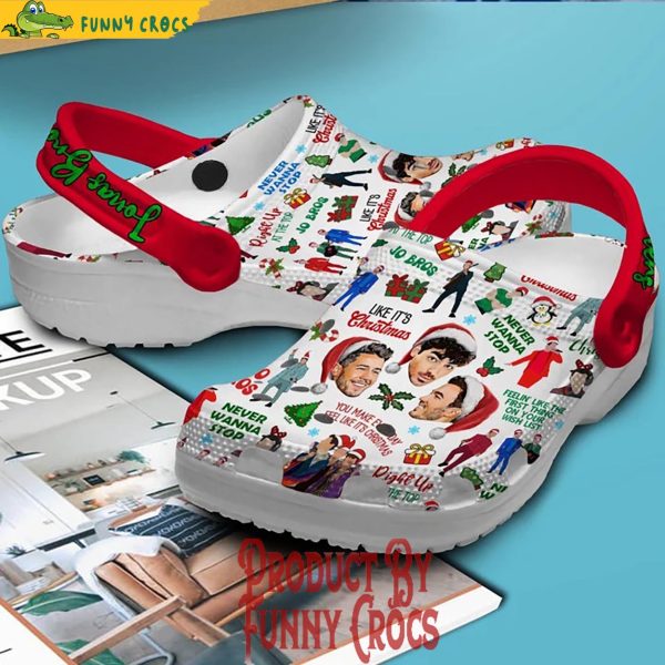 Jonas Brothers Like It’s Christmas Crocs