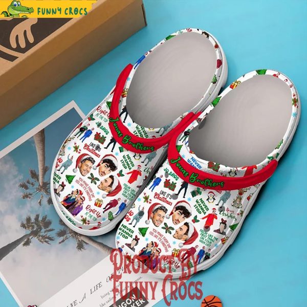 Jonas Brothers Like It’s Christmas Crocs