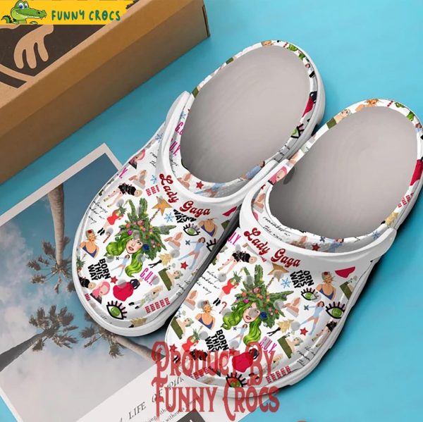 Lady Gaga Born This Way Christmas Crocs