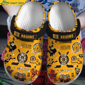 Lest Go Bruins Boston Bruins Ice Hockey Crocs