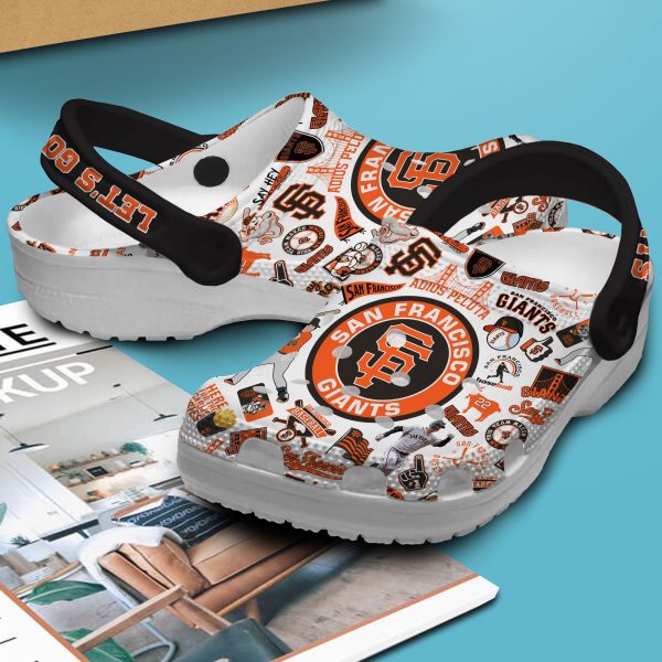 Let’s Go Giants San Francisco Giants Crocs Shoes