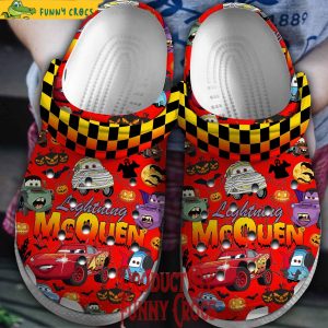 Lightning McQueen Halloween Red Crocs