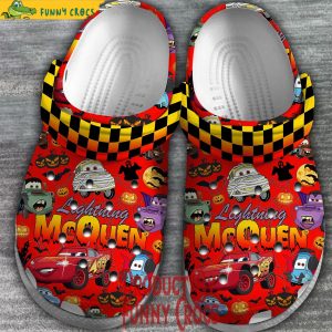 Lightning McQueen Halloween Red Crocs