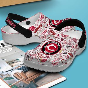 Love My Reds Cincinnati Reds Crocs Shoes 3