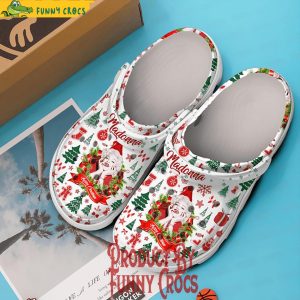 Madonna Merry Christmas Crocs Shoes