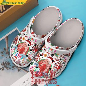 Madonna Merry Christmas Crocs Shoes 3