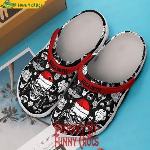 Megadeth The Skull Beneath The Skin Christmas Crocs 3