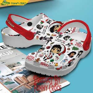 Merry Christmas Beat It Michael Jackson Crocs Shoes 2