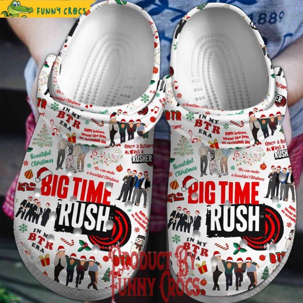 Merry Christmas Big Time Rush Crocs