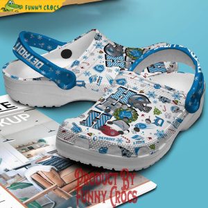 Merry Christmas Detroit Lion Hohoho Crocs