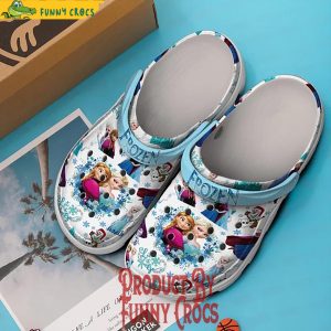 Merry Christmas Disney Anna Elsa Frozen Crocs