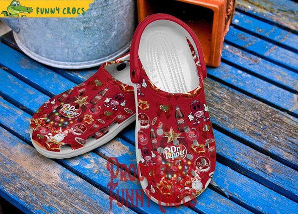 Merry Christmas Dr Pepper Crocs Shoes