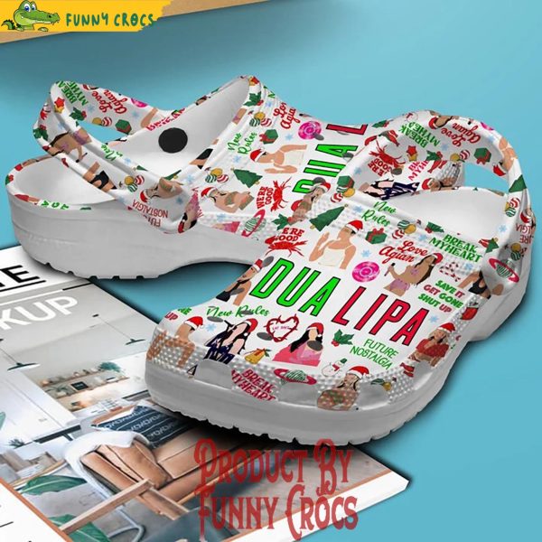 Merry Christmas Dua Lipa Crocs