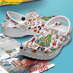 Merry Christmas Freddie Mercury Crocs 2