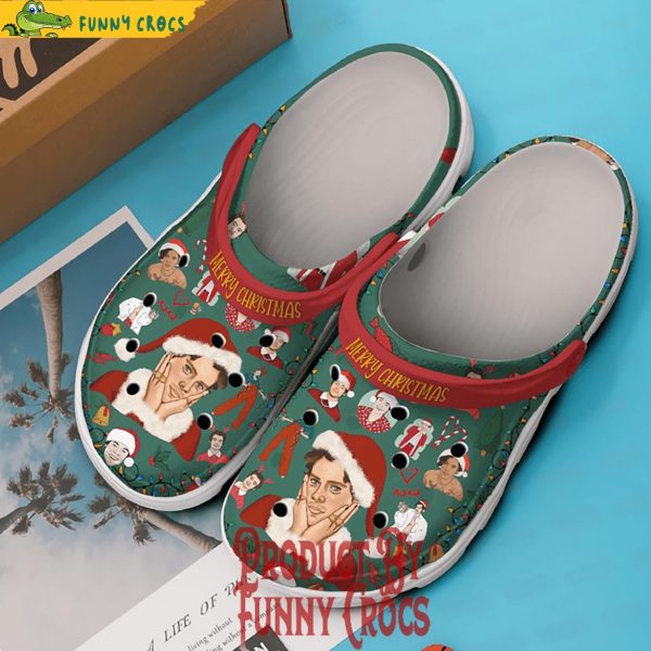 Merry Christmas Harry Styles Crocs Clogs Crocband