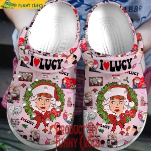 Merry Christmas I Love Lucy Crocs