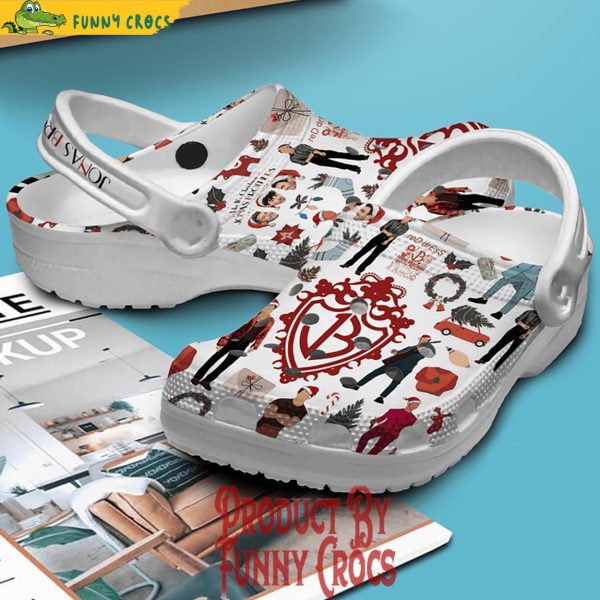 Merry Christmas Jonas Brothers Crocs Shoes