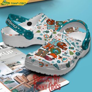 Merry Christmas Miami Dolphins Hohoho Crocs 2