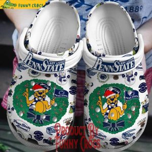 Merry Christmas Penn State Lady Lions Crocs