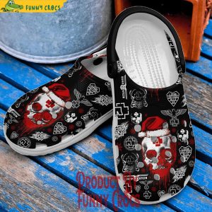 Merry Christmas Rammstein Skull Crocs 2