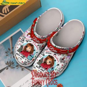 Merry Christmas Reba McEntire Crocs 3