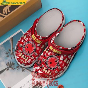 Merry Christmas Red Hot Chili Peppers Crocs Shoes 2