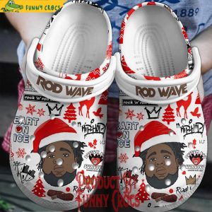 Merry Christmas Rod Wave Crocs Shoes