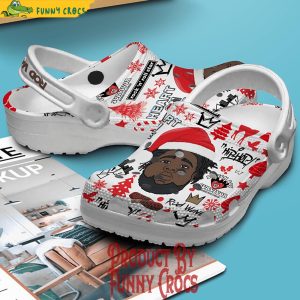 Merry Christmas Rod Wave Crocs Shoes 2