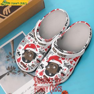 Merry Christmas Rod Wave Crocs Shoes 3