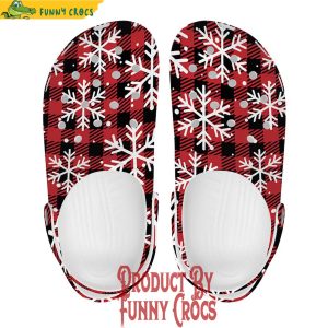 Merry Christmas Snowflake Crocs