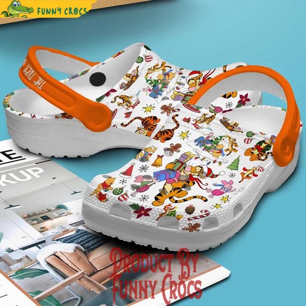 Merry Christmas The Tiger Movie Winnie The Pooh Crocs Shoes