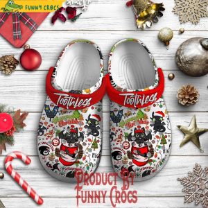 Merry Christmas Toothless Crocs Shoes 1