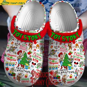 Merry Christmas Toy Story Crocs Shoes