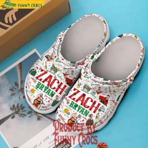 Merry Christmas Zach Bryan Crocs Shoes