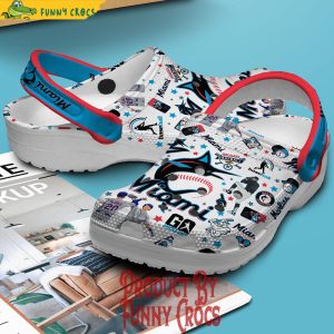 Miami Marlins MLB Crocs Shoes