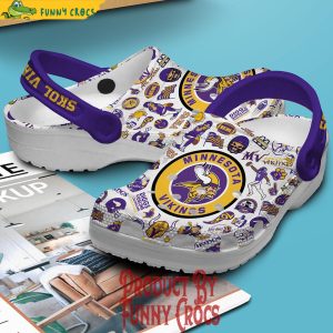 Minnesota Vikings Skol Vikings Crocs For Adults