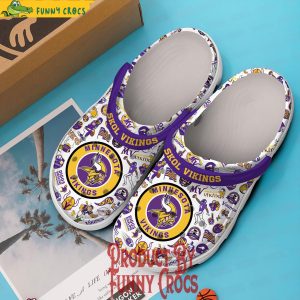 Minnesota Vikings Skol Vikings Crocs Slippers 2