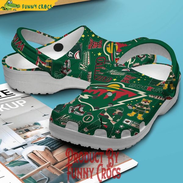 Minnesota Wild Crocs