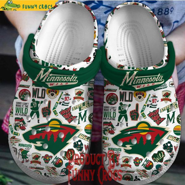 Minnesota Wild Crocs For Adults